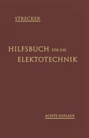 Carte Hilfsbuch fur die Elektrotechnik Carl Grawinkel