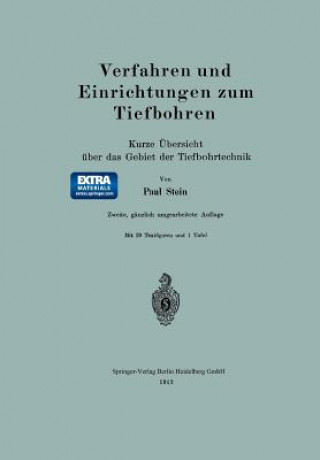 Книга Verfahren Und Einrichtungen Zum Tiefbohren Paul Stein