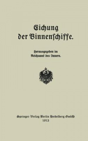 Buch Eichung Der Binnenschiffe 