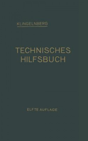 Książka Klingelnberg Technisches Hilfsbuch W. Ferd Klingelnberg