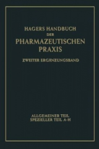 Książka Hagers Handbuch der pharmazeutischen Praxis, 4 Tle. Georg Arends