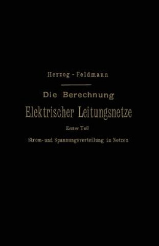 Livre Berechnung Elektrischer Leitungsnetze in Theorie Und Praxis Josef Herzog