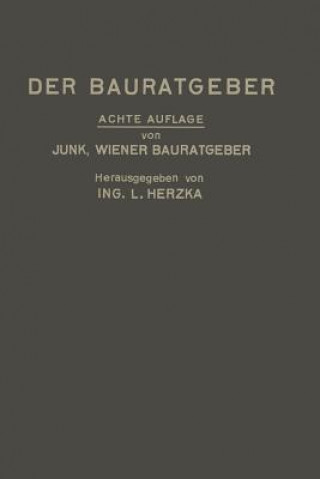 Carte Der Bauratgeber David Valentin Junk