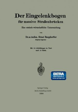 Libro Der Eingelenkbogen Fur Massive Strassenbrucken Ernst Burgdorfer