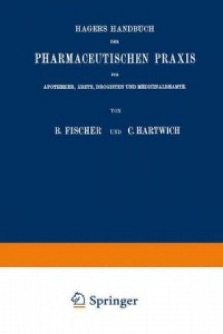Книга Hagers Handbuch der Pharmaceutischen Praxis Max Arnold