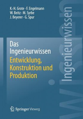 Buch Das Ingenieurwissen: Entwicklung, Konstruktion Und Produktion Karl-Heinz Grote