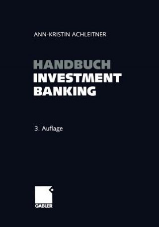 Βιβλίο Handbuch Investment Banking Ann-Kristin Achleitner