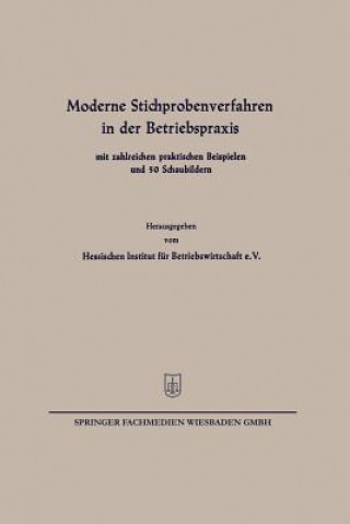 Buch Moderne Stichprobenverfahren in Der Betriebspraxis Günther Weber