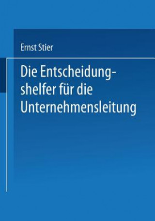 Carte Die Entscheidungshelfer Fur Die Unternehmensleitung Ernst Stier