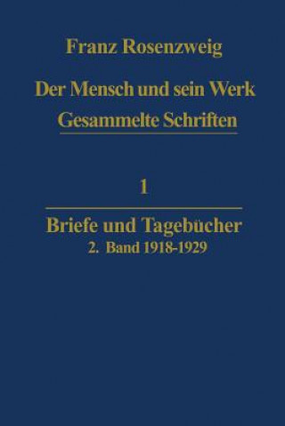 Libro Der Mensch und Sein Werk Franz Rosenzweig