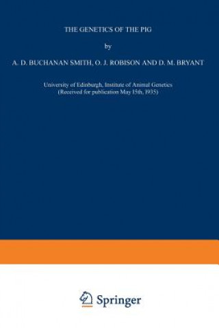 Könyv Genetics of the Pig Alick Drummond Buchanan Smith