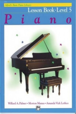 Book Alfred's Basic Piano Library Lesson 5 Willard Palmer