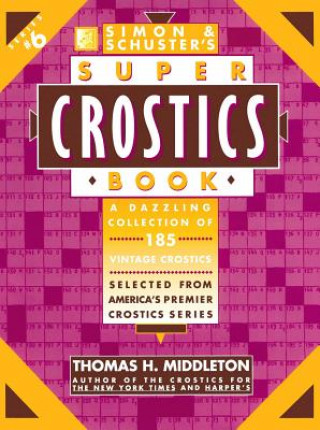 Knjiga Simon & Schuster Super Crostics Book #6 Middleton