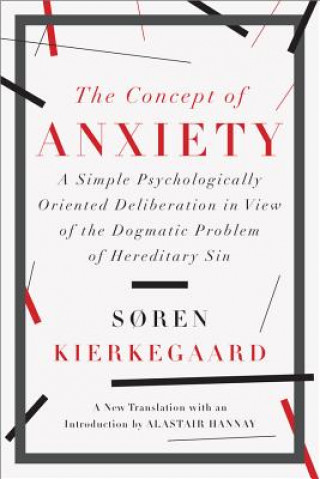Book Concept of Anxiety Soren Kierkegaard