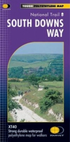 Prasa South Downs Way Harvey Map Services Ltd.