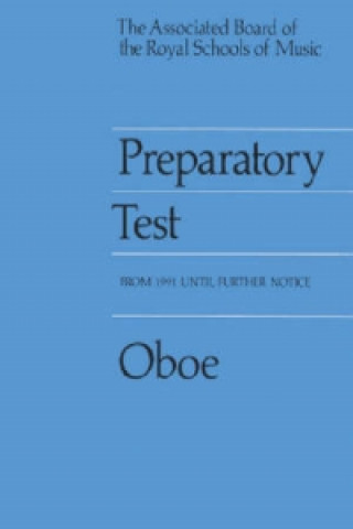 Kniha Preparatory Test for Oboe 
