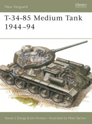 Книга T-34-85 Medium Tank 1944-94 Steven J. Zaloga