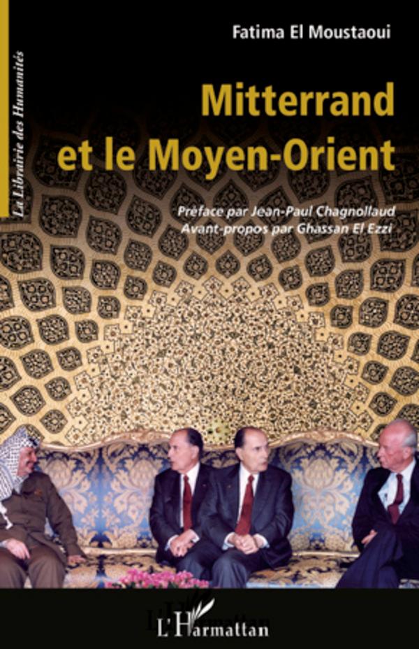 Carte Mitterrand et le Moyen-Orient 