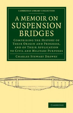 Carte Memoir on Suspension Bridges Charles Stewart Drewry