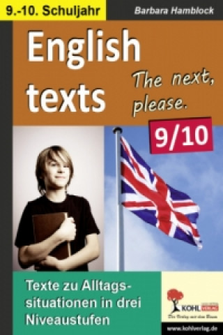 Könyv English texts - The next, please. 9.-10. Schuljahr Barbara Hamblock