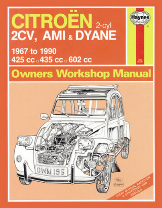 Książka Citroen 2CV Owner's Workshop Manual Ian Coomber
