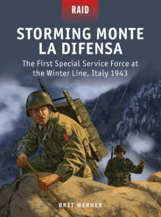 Книга Storming Monte La Difensa Bret Werner