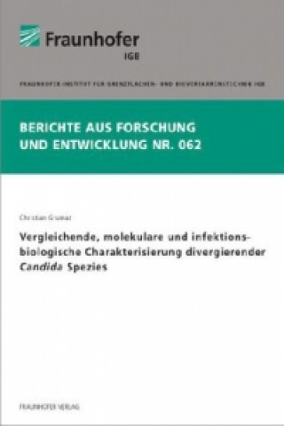 Buch Vergleichende, molekulare und infektionsbiologische Charakterisierung divergierender Candida Spezies. Christian Grumaz