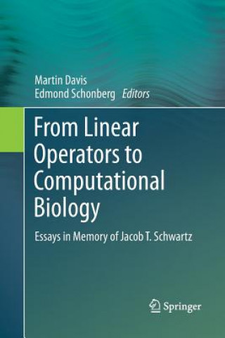 Książka From Linear Operators to Computational Biology Martin Davis