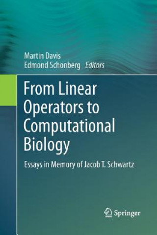 Kniha From Linear Operators to Computational Biology Martin Davis