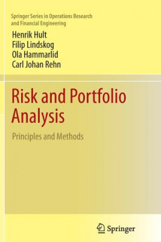 Könyv Risk and Portfolio Analysis Henrik Hult
