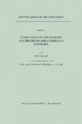 Kniha Särge des Mittleren Reiches aus der ehemaligen Sammlung Khashaba Günther Lapp