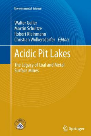 Kniha Acidic Pit Lakes Walter Geller