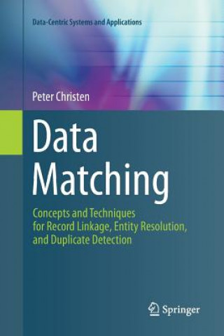 Kniha Data Matching Peter Christen