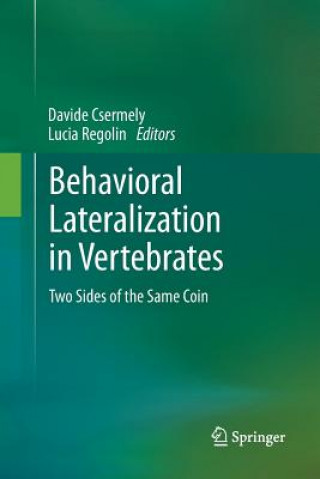 Livre Behavioral Lateralization in Vertebrates Davide Csermely