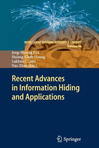 Carte Recent Advances in Information Hiding and Applications Jeng-Shyang Pan
