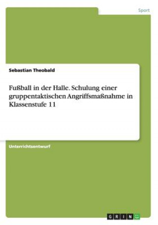 Carte Fussball in der Halle. Schulung einer gruppentaktischen Angriffsmassnahme in Klassenstufe 11 Sebastian Theobald