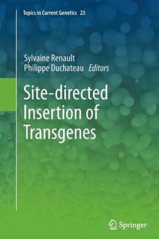 Kniha Site-directed insertion of transgenes Sylvaine Renault