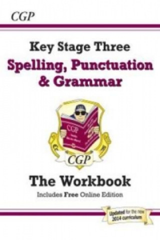 Book Spelling, Punctuation and Grammar for KS3 - Workbook (answers sold separately) CGP Books