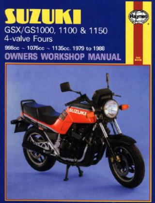Kniha Suzuki GS/GSX1000, 1100 & 1150 4-Valve Fours (79 - 88) Haynes Publishing