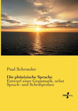 Książka phoenizische Sprache Paul Schroeder