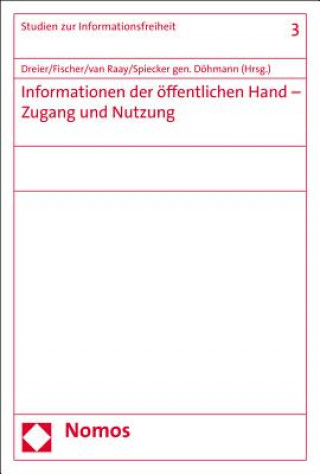 Książka Informationen der öffentlichen Hand Thomas Dreier