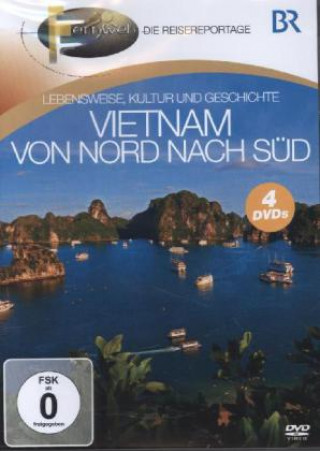 Videoclip Vietnam - von Nord nach Süd, 4 DVDs Br-Fernweh