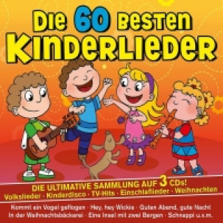 Audio Die 60 besten Kinderlieder, 3 Audio-CDs Familie Sonntag