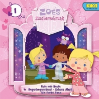 Audio Zoes Zauberschrank - Eule, Regenbogenrätsel, Schatz Ahoi, Farbe Rosa, 1 Audio-CD 