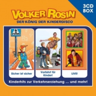 Audio Kinderhits zur Verkehrserziehung und mehr!, 3 Audio-CDs. Vol.2 Volker Rosin