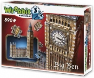 Játék Big Ben & House Of Parliament - Queen Elisabeth Tower 3D (Puzzle) 