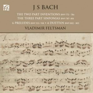 Hanganyagok 2 & 3 Part Inventions, 1 Audio-CD Johann Sebastian Bach