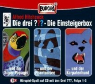 Audio Die drei ??? - Einsteiger-Box. Box.1, 3 Audio-CDs Alfred Hitchcock