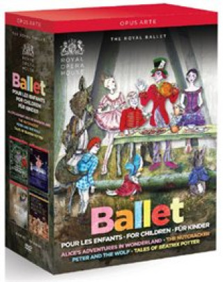 Video Ballett für Kinder, 4 DVDs Various