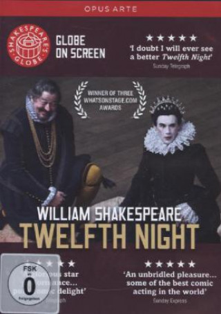 Filmek Twelfth Night, 1 DVD William Shakespeare